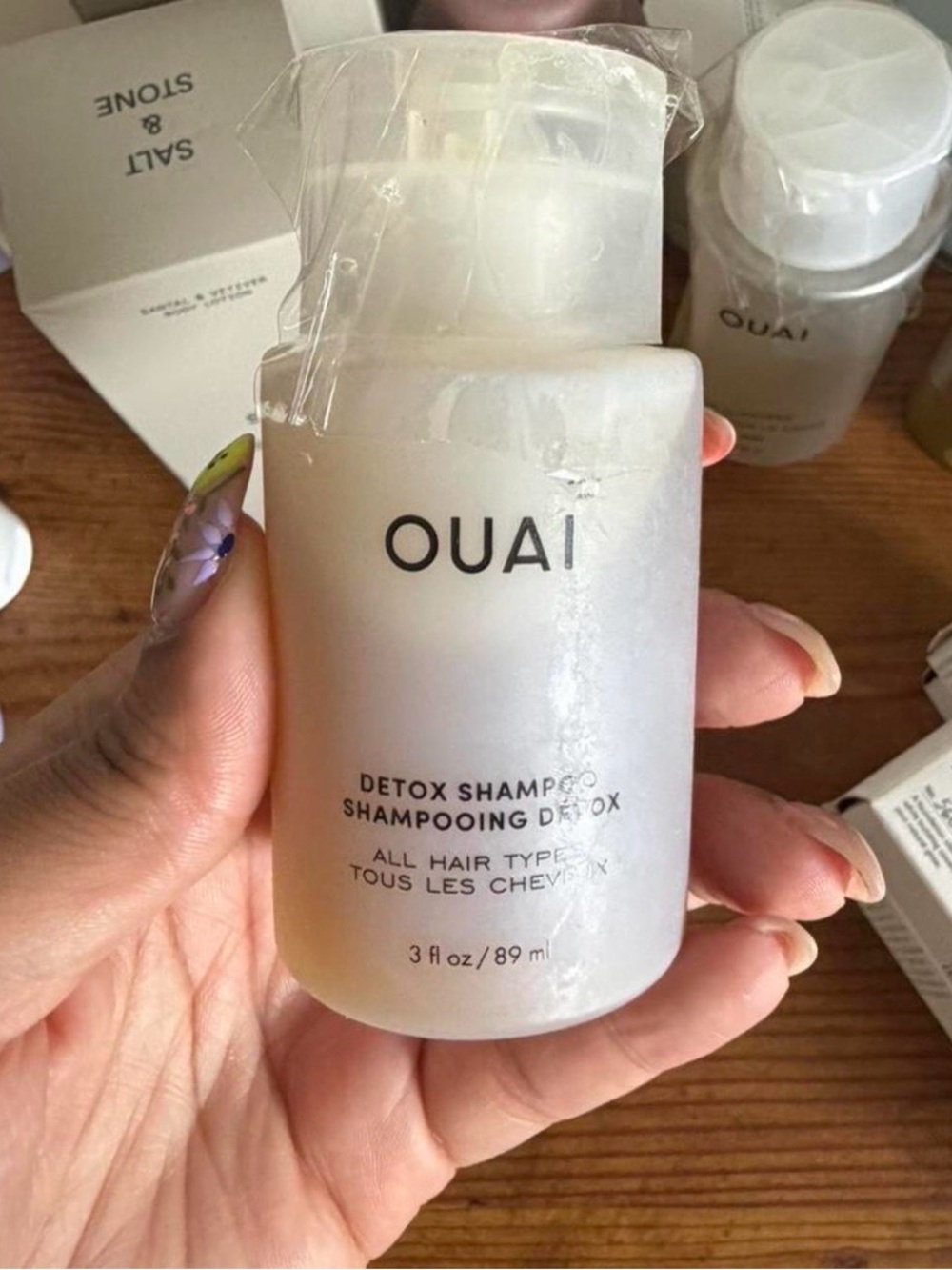 OUAI Detox Shampoo 3oz